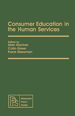 Télécharger le livre :  Consumer Education in the Human Services
