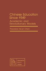 Télécharger le livre :  Chinese Education Since 1949
