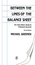 Télécharger le livre :  Between the Lines of the Balance Sheet