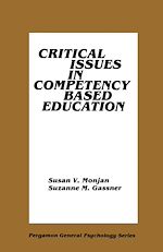 Télécharger le livre :  Critical Issues in Competency Based Education