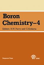 Télécharger le livre :  Boron Chemistry – 4