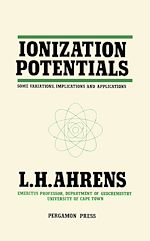 Télécharger le livre :  Ionization Potentials