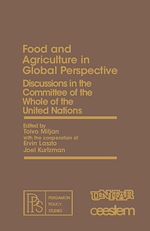 Télécharger le livre :  Food and Agriculture in Global Perspective