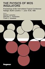Télécharger le livre :  The Physics of MOS Insulators