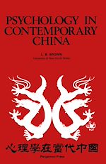 Télécharger le livre :  Psychology in Contemporary China