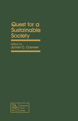Téléchargez le livre :  Quest for a Sustainable Society