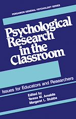 Télécharger le livre :  Psychological Research in the Classroom