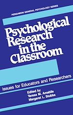 Télécharger le livre :  Psychological Research in the Classroom