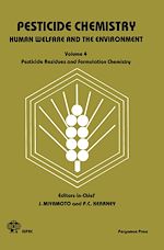 Télécharger le livre :  Pesticide Chemistry: Human Welfare and the Environment