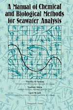 Télécharger le livre :  A Manual of Chemical & Biological Methods for Seawater Analysis