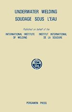 Télécharger le livre :  Underwater Welding Soudage sous l'Eau