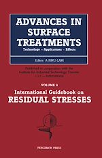 Télécharger le livre :  Residual Stresses