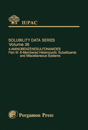 Téléchargez le livre :  4-Aminobenzenesulfonamides