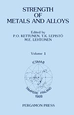 Télécharger le livre :  Strength of Metals and Alloys (ICSMA 8)