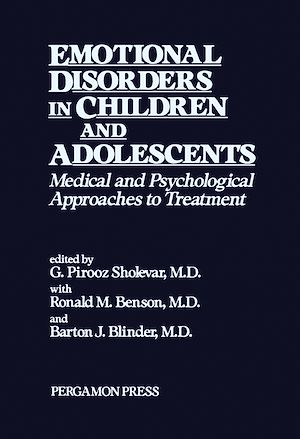 Téléchargez le livre :  Emotional Disorders in Children and Adolescents