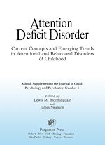 Télécharger le livre :  Current Concepts and Emerging Trends in Attentional and Behavioral Disorders of Childhood