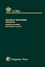 Télécharger le livre :  Esters with Water