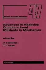 Télécharger le livre :  Advances in Adaptive Computational Methods in Mechanics