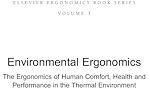 Télécharger le livre :  Environmental Ergonomics - The Ergonomics of Human Comfort, Health, and Performance in the Thermal Environment