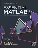 Télécharger le livre :  Essential MATLAB for Engineers and Scientists