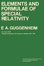 Télécharger le livre :  Elements and Formulae of Special Relativity