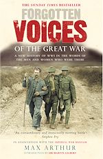 Download this eBook Forgotten Voices Of The Great War