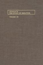 Télécharger le livre :  Advances in the Study of Behavior