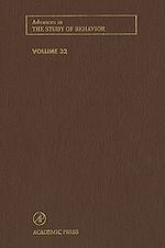 Télécharger le livre :  Advances in the Study of Behavior