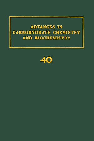 Téléchargez le livre :  Advances in Carbohydrate Chemistry and Biochemistry