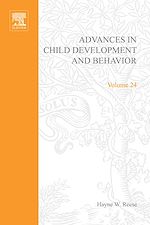 Télécharger le livre :  Advances in Child Development and Behavior