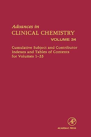 Téléchargez le livre :  Advances in Clinical Chemistry