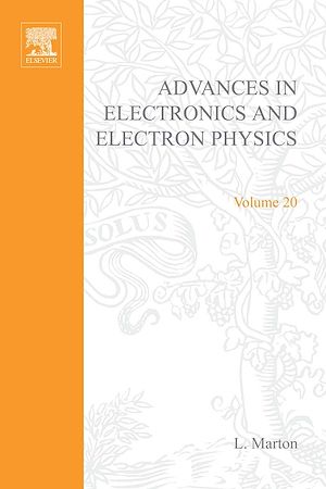 Téléchargez le livre :  Advances in Electronics and Electron Physics