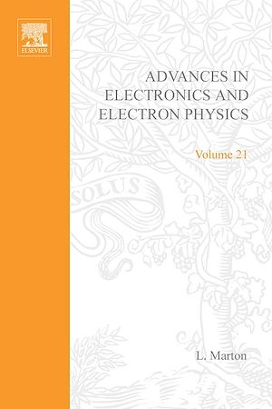 Téléchargez le livre :  Advances in Electronics and Electron Physics