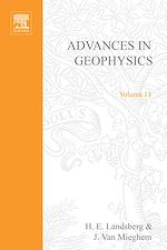 Télécharger le livre :  Advances in Geophysics
