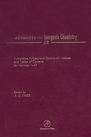 Téléchargez le livre :  Advances in Inorganic Chemistry