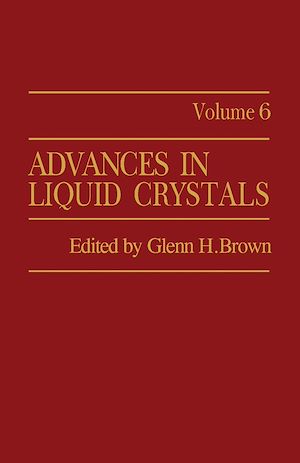 Téléchargez le livre :  Advances in Liquid Crystals