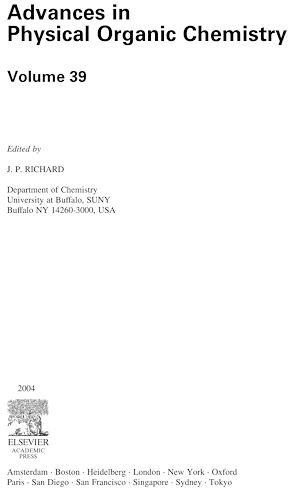 Téléchargez le livre :  Advances in Physical Organic Chemistry