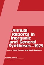 Télécharger le livre :  Annual Reports in Inorganic and General Syntheses–1975