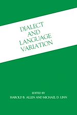 Download this eBook Dialect and Language Variation