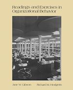 Télécharger le livre :  Readings and Exercises in Organizational Behavior