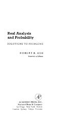 Télécharger le livre :  Real Analysis and Probability