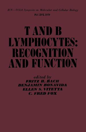 Téléchargez le livre :  T and B Lymphocytes: Recognition and Function