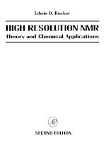 Télécharger le livre :  High Resolution NMR