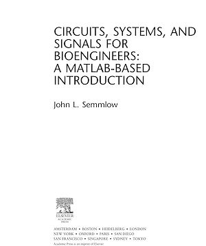 Download the eBook: Circuits, Signals, and Systems for Bioengineers