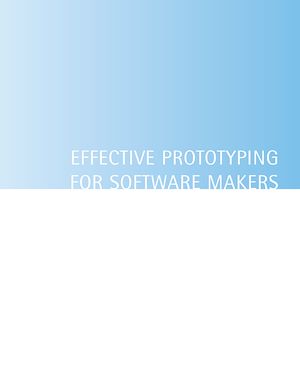 Téléchargez le livre :  Effective Prototyping for Software Makers