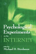 Télécharger le livre :  Psychological Experiments on the Internet