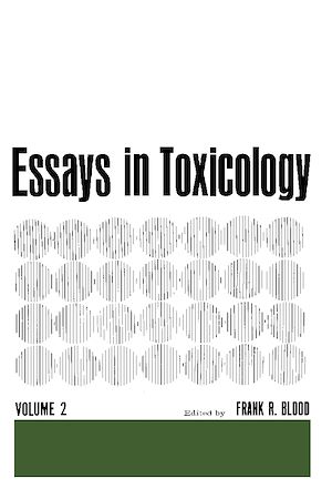 Téléchargez le livre :  Essays in Toxicology