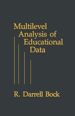 Téléchargez le livre :  Multilevel Analysis of Educational Data
