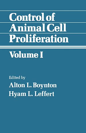 Téléchargez le livre :  Control of Animal Cell Proliferation