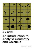 Télécharger le livre :  An Introduction to Analytic Geometry and Calculus